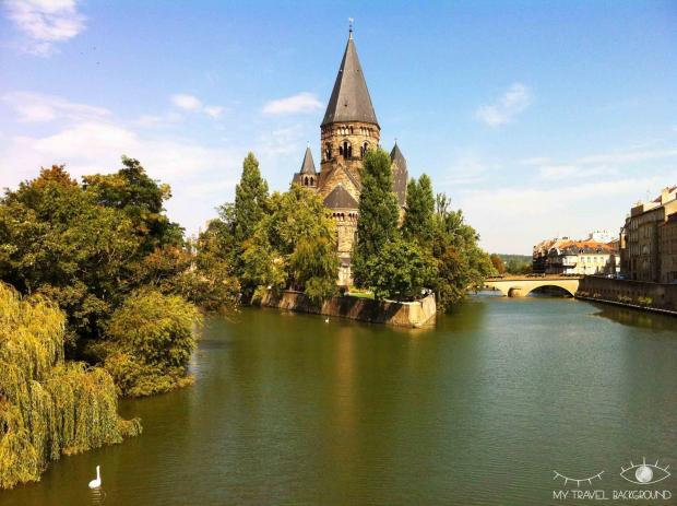 Metz et la Moselle